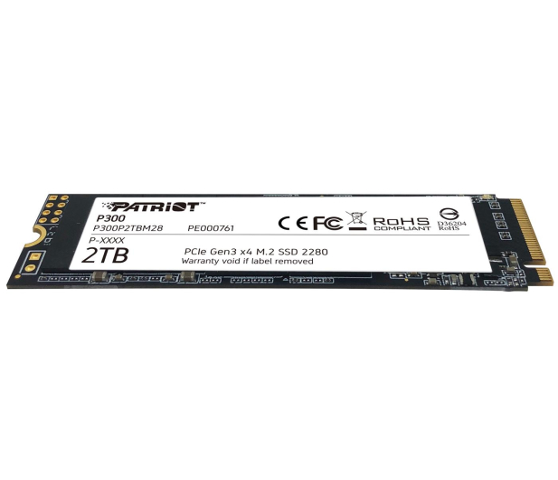 PATRIOT P300 2TB M.2 PCIe Gen 3 x4 2100/1650 - 1067721 - zdjęcie 4